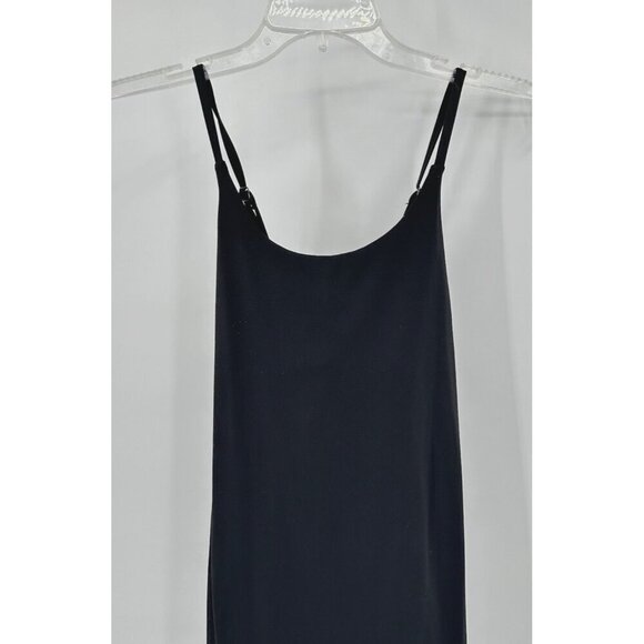 GILLY HICKS HOLLISTER activewear dress mini bike shorts racerback sporty black M - Picture 3 of 12